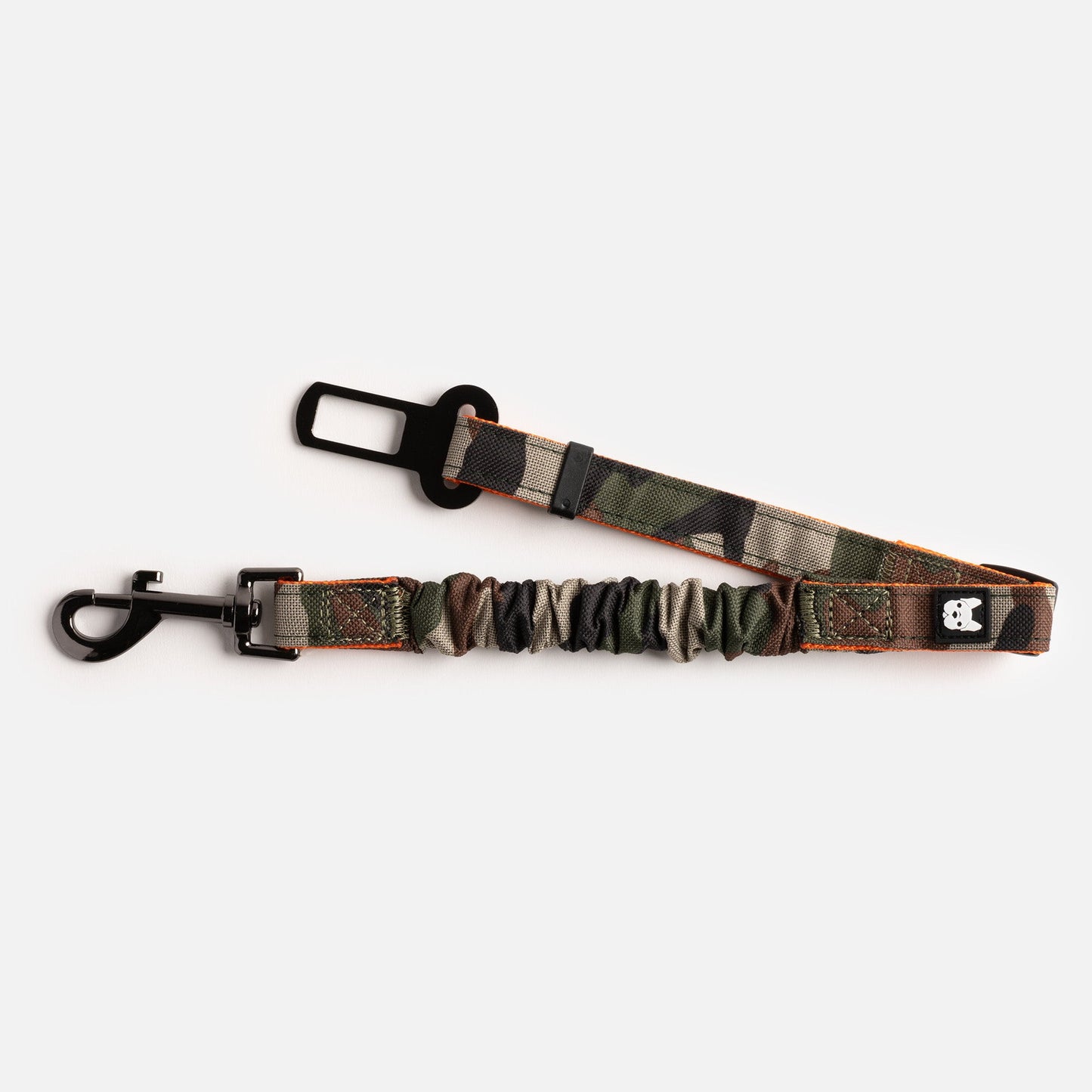 Camo Car Dog Seat Belt Buckle – Adjustable, Safe & Secure Travel